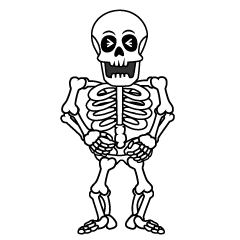 Laughing Skeleton