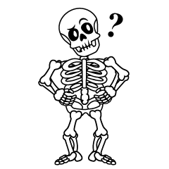 Thinking Skeleton