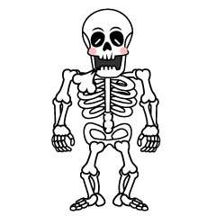 Relaxing Skeleton