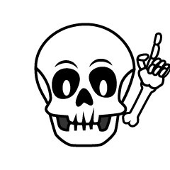 Posing Skull