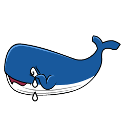 Troubled Blue Whale