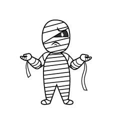 Troubled Mummy Man