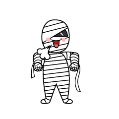 Relaxing Mummy Man