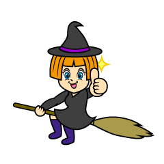 Thumbs up Witch