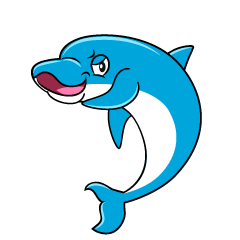 Grinning Dolphin