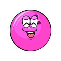 Smiling Bowling Ball