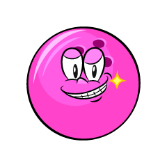 Grinning Bowling Ball