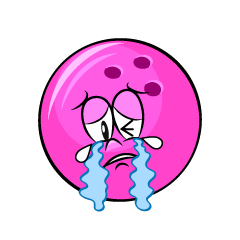 Crying Bowling Ball