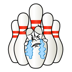 Crying Bowling Pin