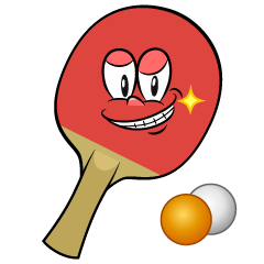 Grinning Table Tennis