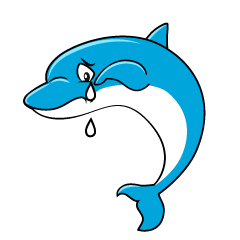 Sad Dolphin