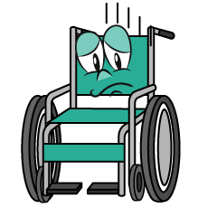 Depressed Wheelchair