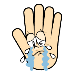 Crying Hand