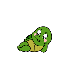 Turtle with Bouquet