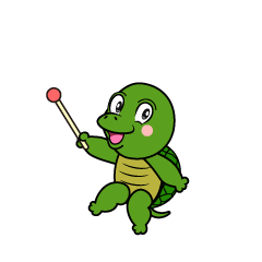 Turtle with Gift