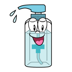 Smiling Hand Sanitizer