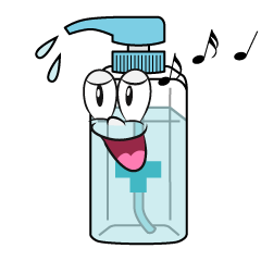 Singing Hand Sanitizer