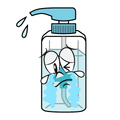 Crying Hand Sanitizer