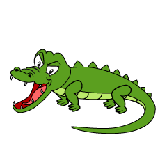 Grinning Crocodile