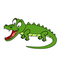 Surprised Crocodile