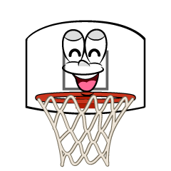 Smiling Basketball Goal