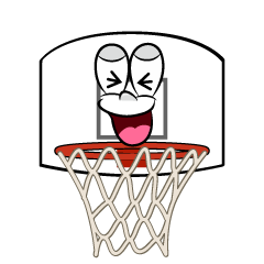 Laughing Basketball Goal