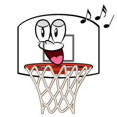 Singing Basketball Goal