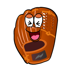 Laughing Baseball Glove