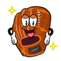 Glitter Baseball Glove