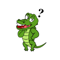 Thinking Crocodile