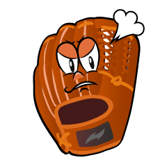 Angry Baseball Glove