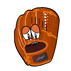 Depressed Baseball Glove