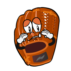 Sad Baseball Glove