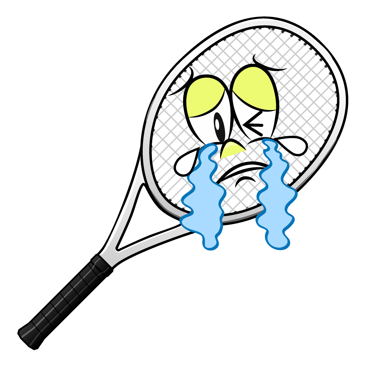 Crying Tennis Racket