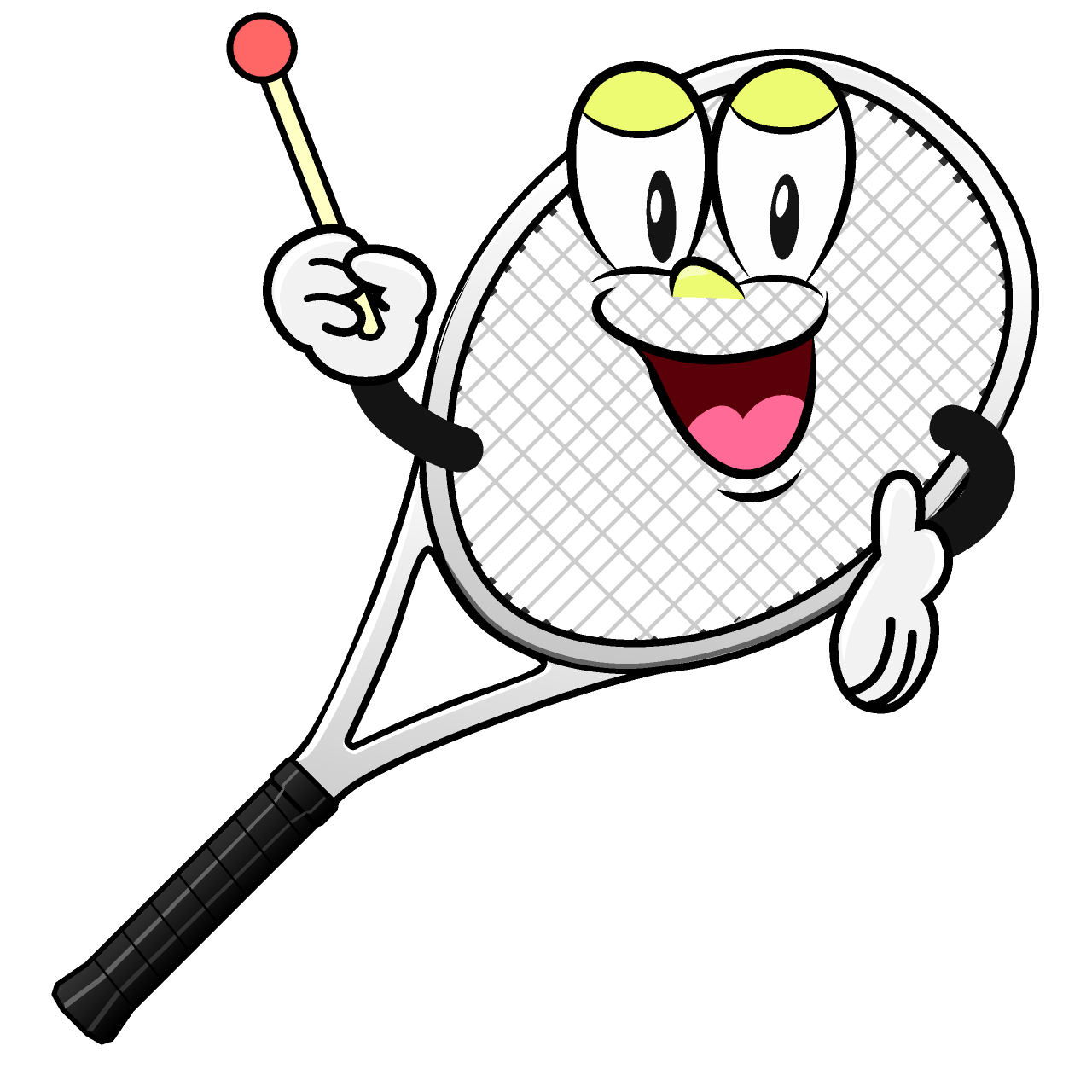 Speaking Tennis Racket