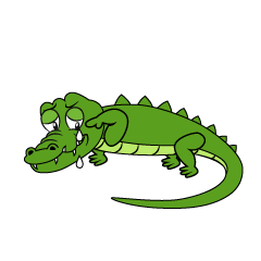 Troubled Crocodile