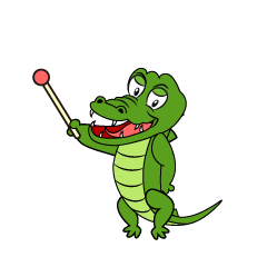 Speaking Crocodile