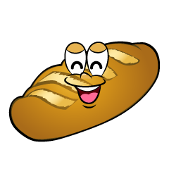 Smiling French Bread