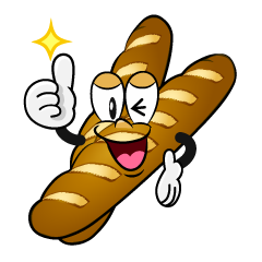 Thumbs up Baguette