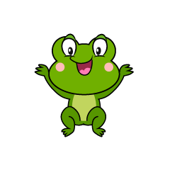 Surprised Frog