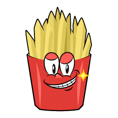 Grinning French Fries