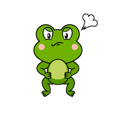 Angry Frog
