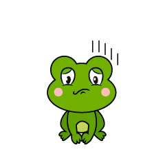 Depressed Frog