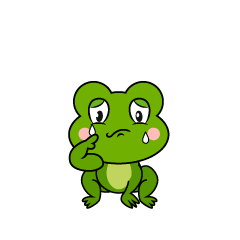 Sad Frog