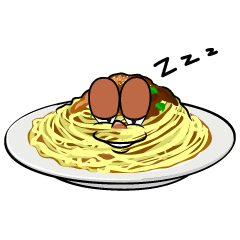 Sleeping Spaghetti