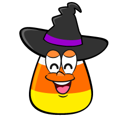 Smiling Candy Corn