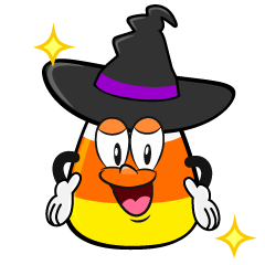 Glitter Candy Corn