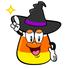 Posing Candy Corn