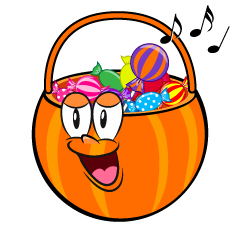 Singing Halloween Candy