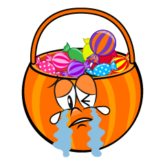 Crying Halloween Candy